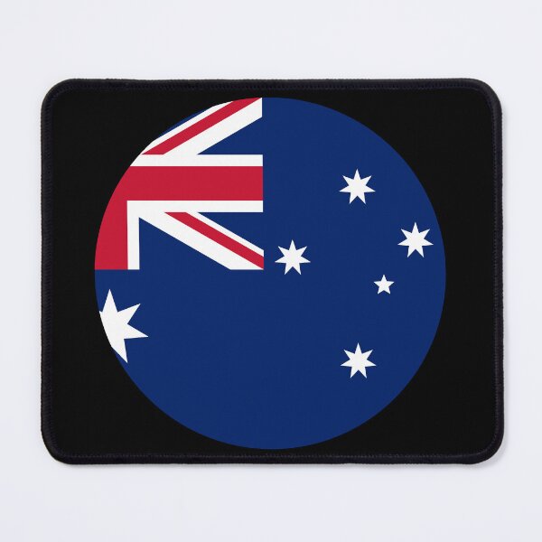 Item preview, Australia Round Flag Australian Patriotic Heritage designed and sold by NTGUILTY.
