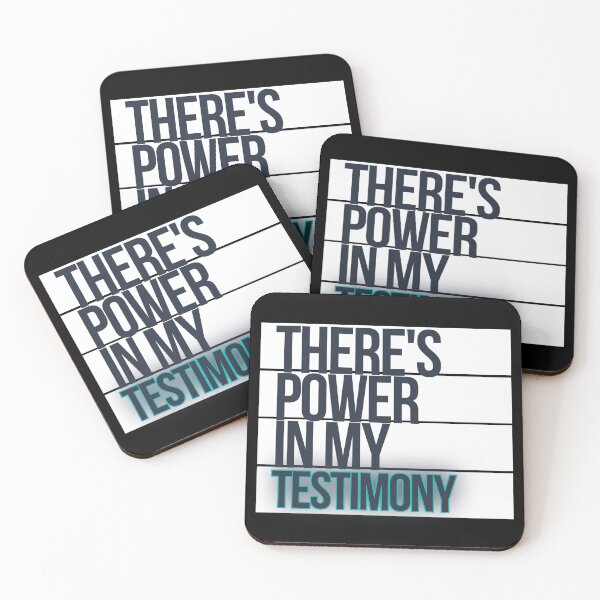 Item preview, There's Power In My Testimony Design designed and sold by Teale-Studio.