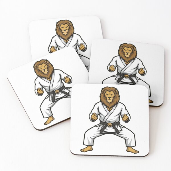 Item preview, Martial Arts Lion Sensei Karate Black Belt designed and sold by k3rstman1.