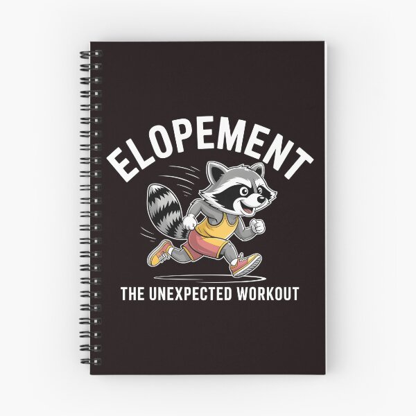 Item preview, Elopement The Unexpected Workout – Raccoon Otter Autism Awareness Humor designed and sold by Redgiant87x.