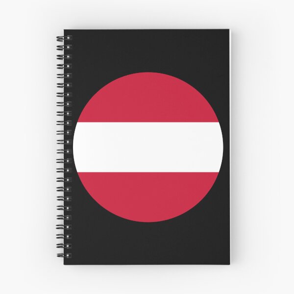 Item preview, Austria Round Flag Austrian Patriotic Heritage designed and sold by NTGUILTY.