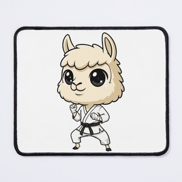 Item preview, Cute Chibi Karate Llama Martial Arts designed and sold by k3rstman1.