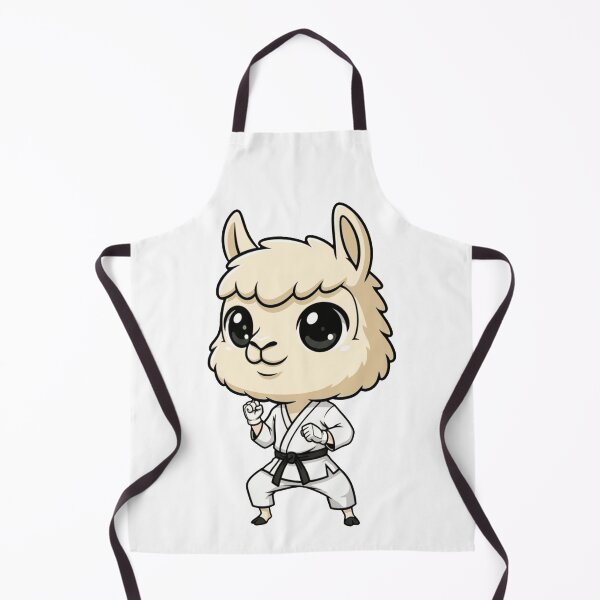 Item preview, Cute Chibi Karate Llama Martial Arts designed and sold by k3rstman1.