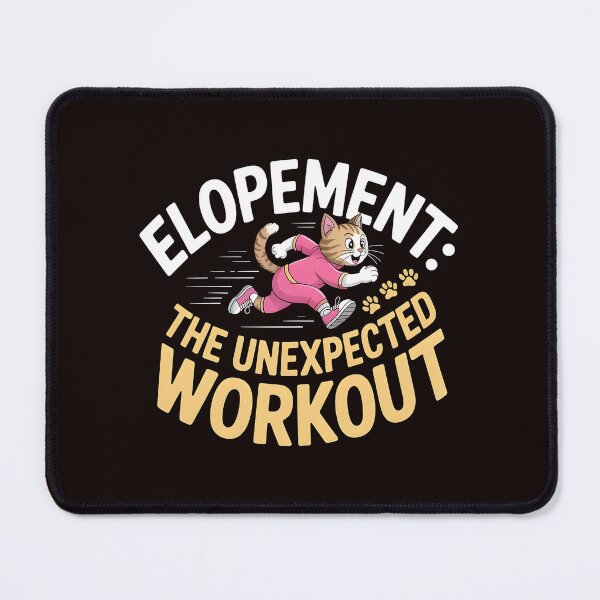 Item preview, Elopement The Unexpected Workout – Funny Autism Awareness Cute Animals designed and sold by Redgiant87x.