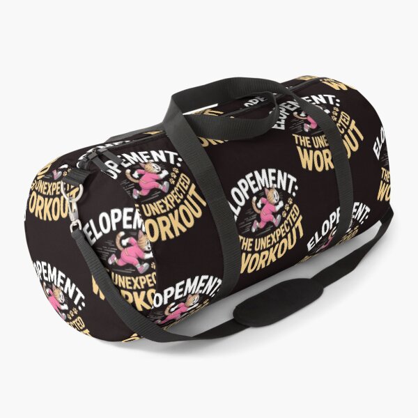 Item preview, Elopement The Unexpected Workout – Funny Autism Awareness Cute Animals designed and sold by Redgiant87x.