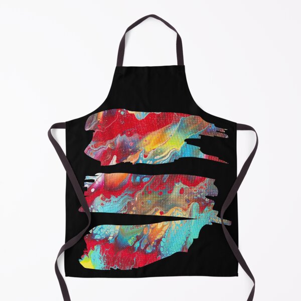 Item preview, Abstract Acrylic Pour Painting Color Splash Modern Wall Art designed and sold by MargaretEveShop.