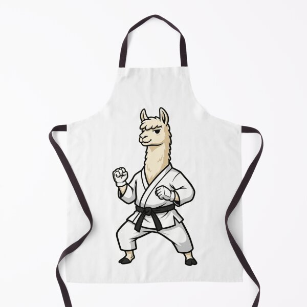 Item preview, Karate Llama Martial Artist Black Belt Sensei designed and sold by k3rstman1.