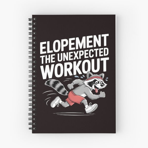 Item preview, Elopement The Unexpected Workout – Funny Autism Awareness Animal Design designed and sold by Redgiant87x.