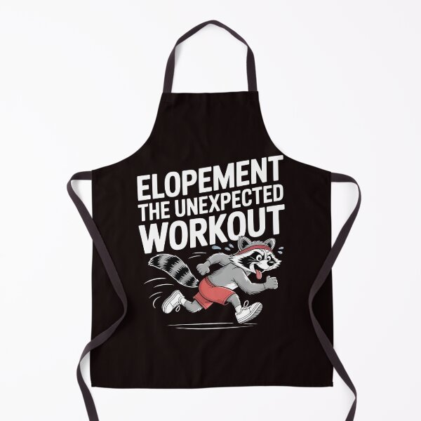 Item preview, Elopement The Unexpected Workout – Funny Autism Awareness Animal Design designed and sold by Redgiant87x.