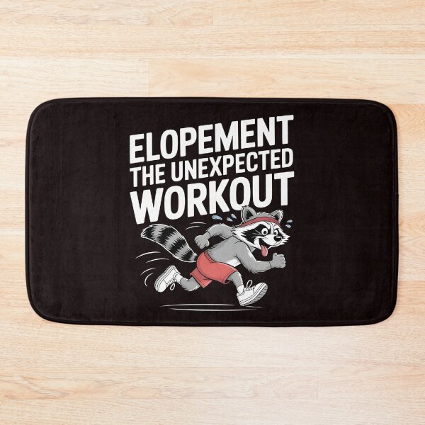 Item preview, Elopement The Unexpected Workout – Funny Autism Awareness Animal Design designed and sold by Redgiant87x.