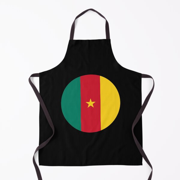 Item preview, Cameroon Round Flag Cameroonian Patriotic Heritage designed and sold by NTGUILTY.