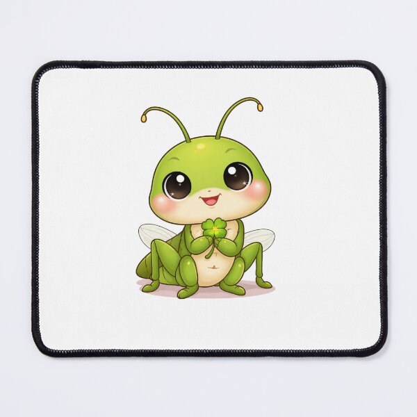 Item preview, Kawaii Cricket Cute Cartoon Insect Sticker for Kids & Nature Lovers designed and sold by RickE.