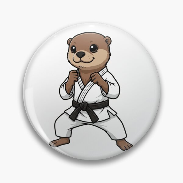 Artikelvorschau, Niedlicher Karate-Otter, Kampfsport-Schwarzgurt entworfen und verkauft von k3rstman1.