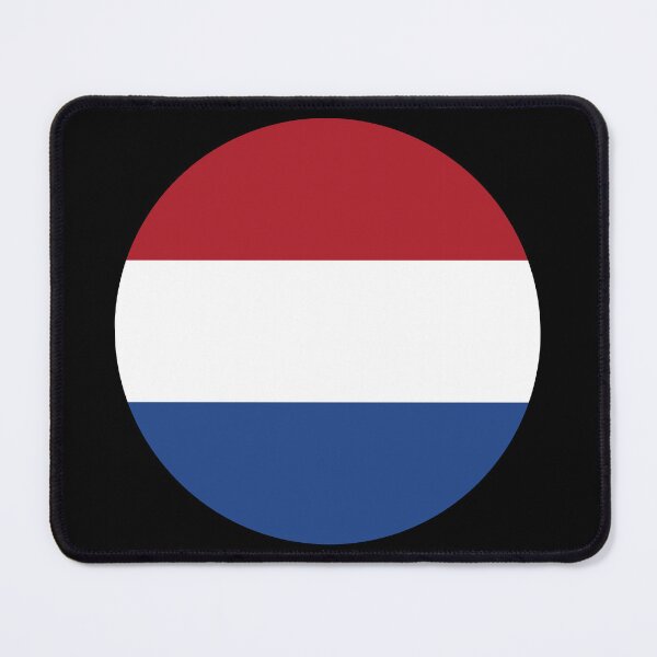 Item preview, Netherlands Round Flag Dutch Patriotic Heritage designed and sold by NTGUILTY.