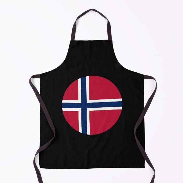 Item preview, Norway Round Flag Norwegian Patriotic Heritage designed and sold by NTGUILTY.