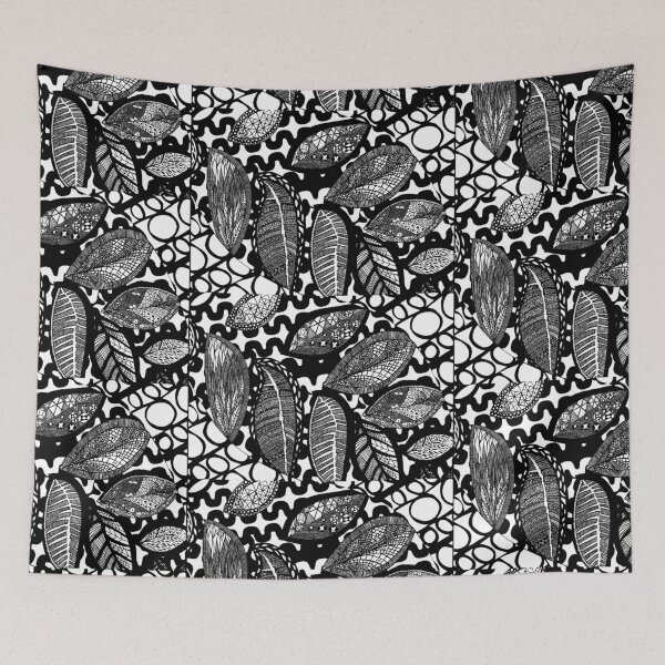 Item preview, Black&White Leaves designed and sold by wackieqwerkie.