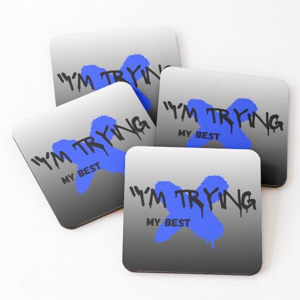 Item preview, I am trying my best designed and sold by Alvania.