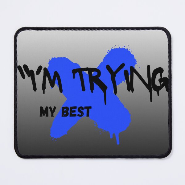 Item preview, I am trying my best designed and sold by Alvania.