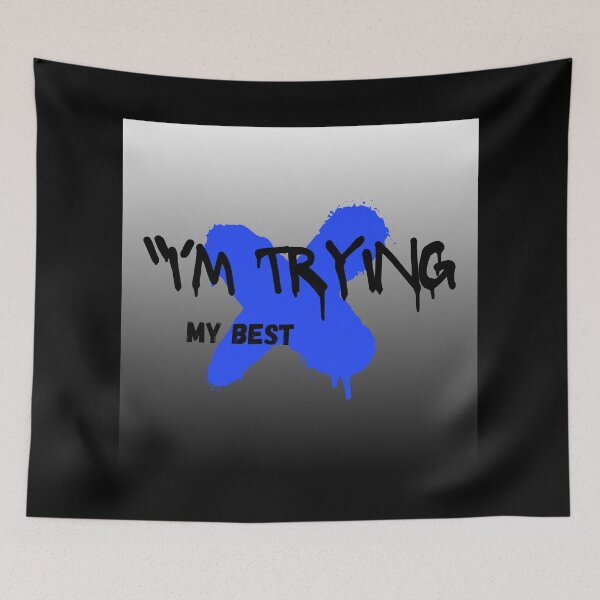 Item preview, I am trying my best designed and sold by Alvania.