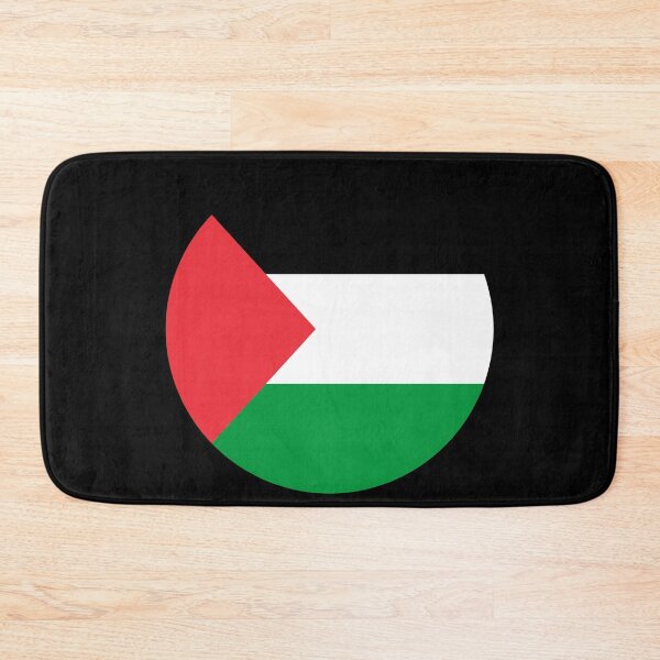 Item preview, Palestine Round Flag Palestinian Patriotic Heritage designed and sold by NTGUILTY.
