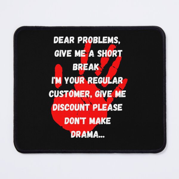 Item preview, Dear Problems, Give Me a Short Break..Funny Gifts For People Who Can laugh at Live designed and sold by ToyStorm.