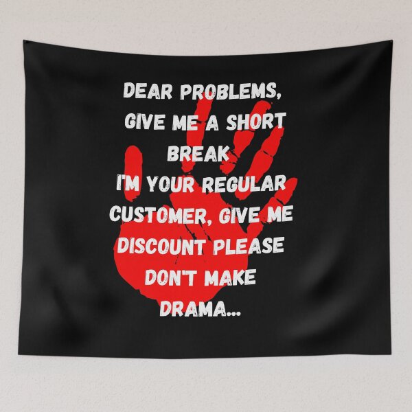 Item preview, Dear Problems,  Give Me a Short Break..Funny Gifts For People Who Can laugh at Live  designed and sold by ToyStorm.