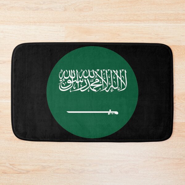 Item preview, Saudi Arabia Round Flag Saudi Patriotic Heritage designed and sold by NTGUILTY.