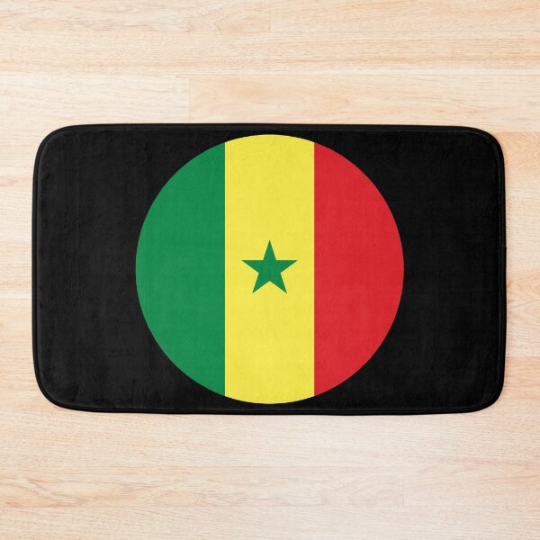Item preview, Senegal Round Flag Senegalese Patriotic Heritage designed and sold by NTGUILTY.