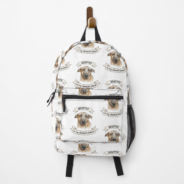 Item preview, Sad Rescue Dog Adopted is my Favorite Breed designed and sold by LittleAlfa.