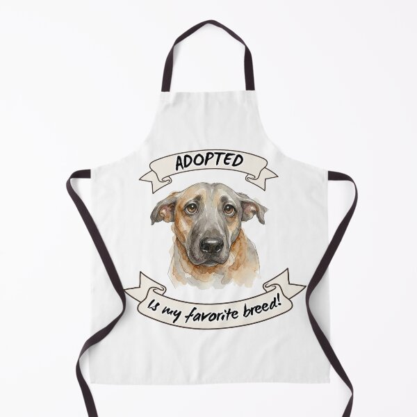 Item preview, Sad Rescue Dog Adopted is my Favorite Breed designed and sold by LittleAlfa.