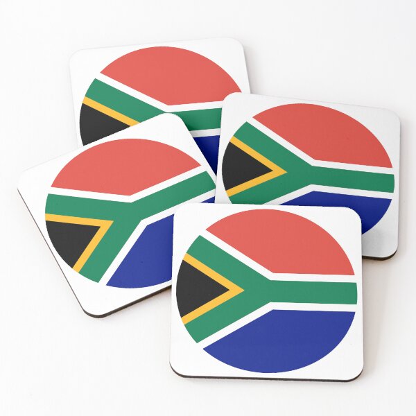 Item preview, South Africa Round Flag South African Patriotic Heritage designed and sold by NTGUILTY.