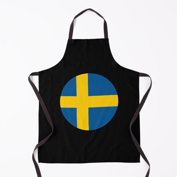 Item preview, Sweden Round Flag Swedish Patriotic Heritage designed and sold by NTGUILTY.