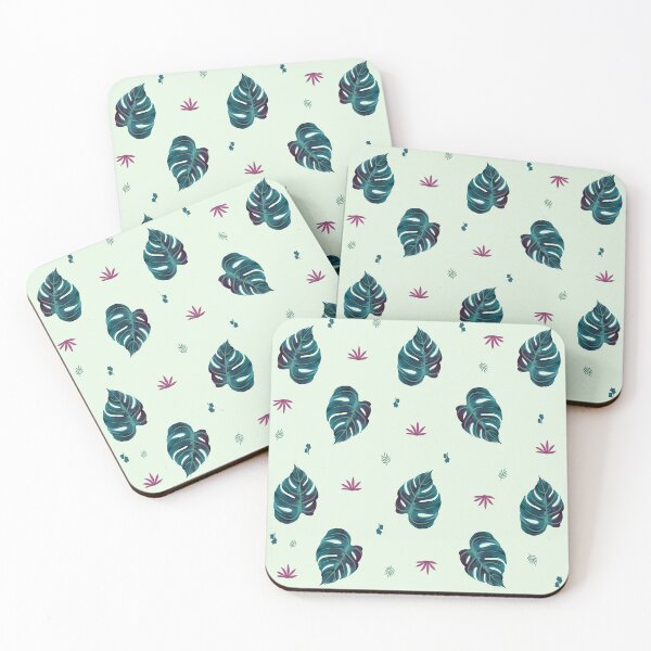 Item preview, Mid-Century Modern Botanical Summer Leaves designed and sold by Nanobloom.