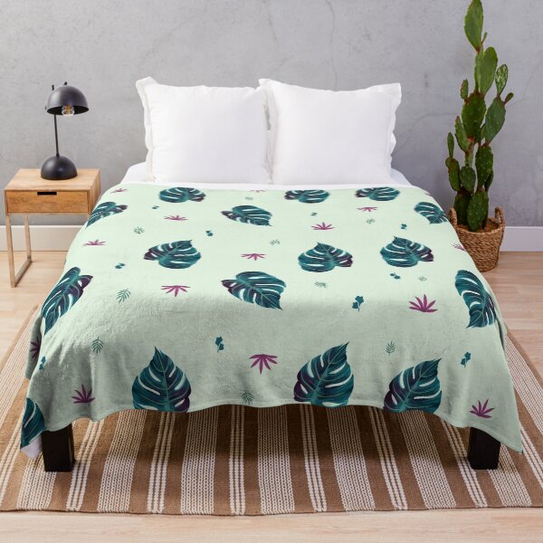 Item preview, Mid-Century Modern Botanical Summer Leaves designed and sold by Nanobloom.