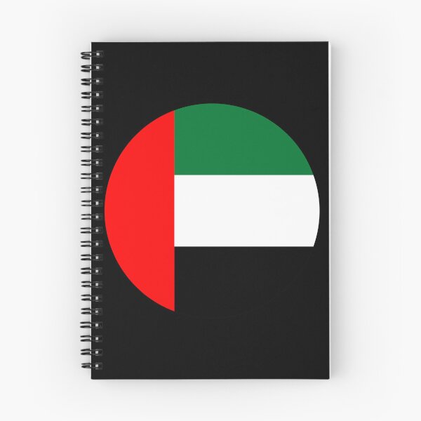 Item preview, United Arab Emirates Round Flag Emirati Patriotic Heritage designed and sold by NTGUILTY.