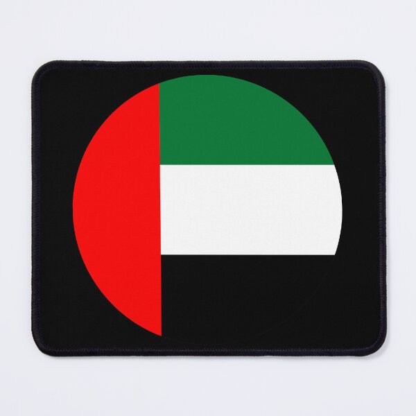 Item preview, United Arab Emirates Round Flag Emirati Patriotic Heritage designed and sold by NTGUILTY.