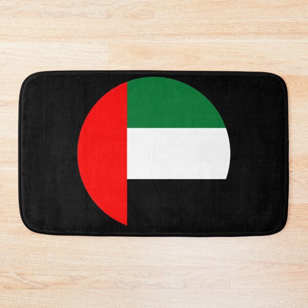 Item preview, United Arab Emirates Round Flag Emirati Patriotic Heritage designed and sold by NTGUILTY.