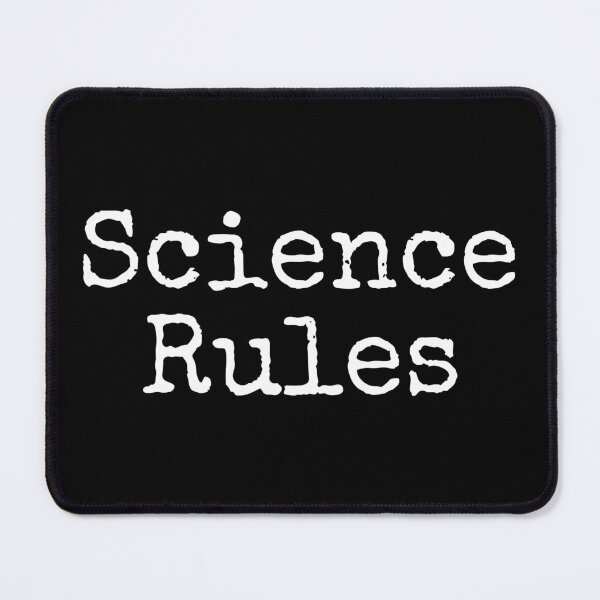 Item preview, Science Rules Cute Scientist Fun Science for Kids designed and sold by ScienceCorner.