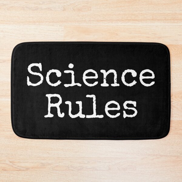 Item preview, Science Rules Cute Scientist Fun Science for Kids designed and sold by ScienceCorner.