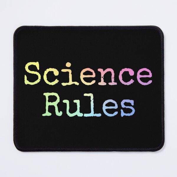 Item preview, Science Rules Cute Scientist Fun Science for Kids designed and sold by ScienceCorner.