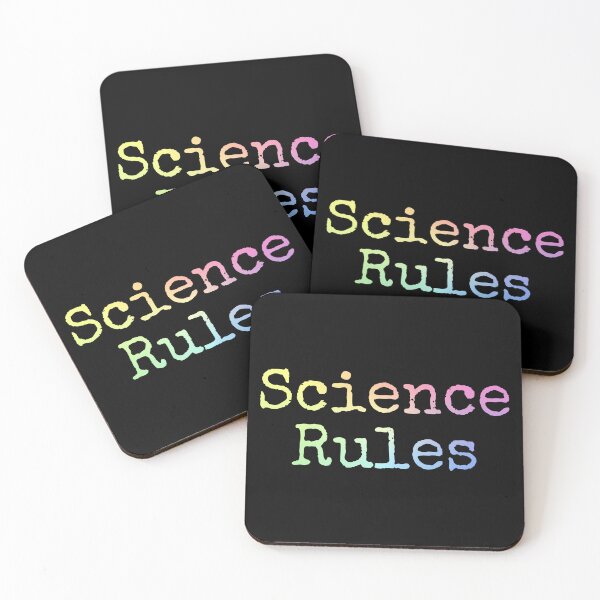 Item preview, Science Rules Cute Scientist Fun Science for Kids designed and sold by ScienceCorner.