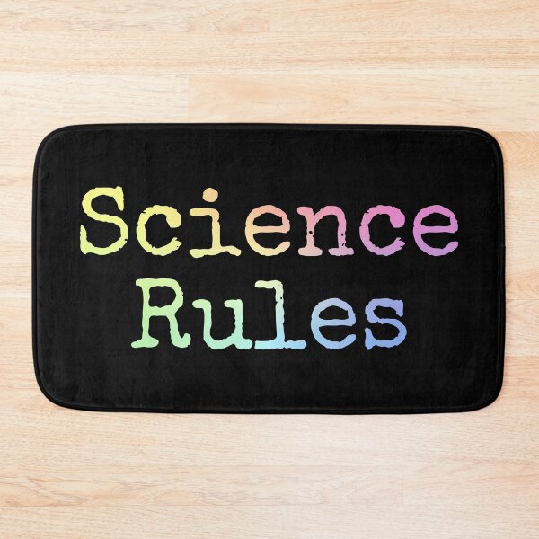 Item preview, Science Rules Cute Scientist Fun Science for Kids designed and sold by ScienceCorner.