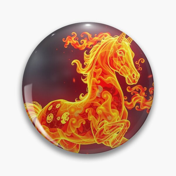 Item preview, 2026 year of the Fire Horse designed and sold by laurakerr.