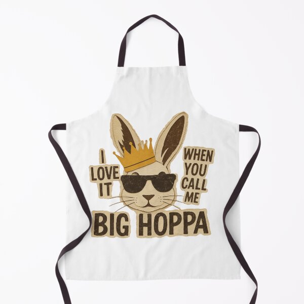 Item preview, Bunny Love It When You Call Me Big Hoppa Easter Rabbit Cartoon | Funny Kawaii Hip Hop Easter Meme Art Design designed and sold by MyTeeSh.