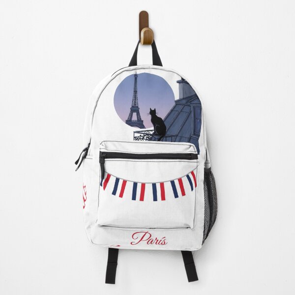 Item preview, Midnight Cat in Paris – Aesthetic Black Cat Under the Eiffel Tower designed and sold by InfinitePawBond.