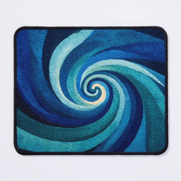 Item preview, Blue Spiral Wave Flow designed and sold by daila70.