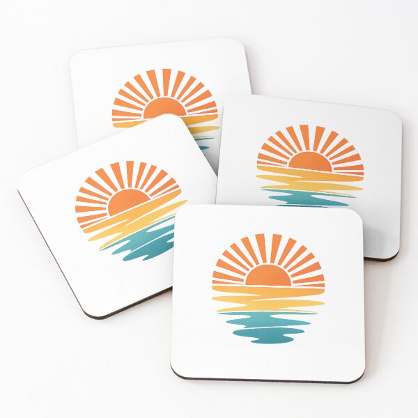 Item preview, Retro Sunset Waves designed and sold by DarkoK.