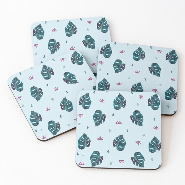 Item preview, Mid-Century Modern Botanical Summer Leaves designed and sold by Nanobloom.