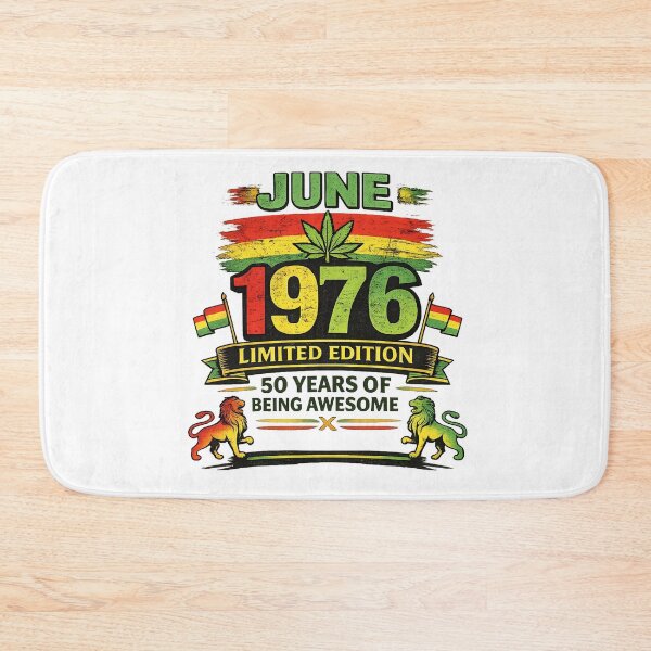 Item preview, June 1976 Reggae Birthday Shirt – Limited Edition 50 Years designed and sold by PavelskiArt.
