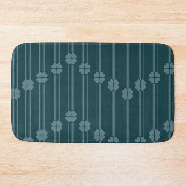 Item preview, Hearts & Vertical Stripes  Teal designed and sold by Digitalmyth's Designs.